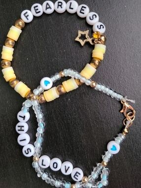 'Fearless' and 'This Love' Bracelet Set From Taylor Swift Concert 2024 Toronto